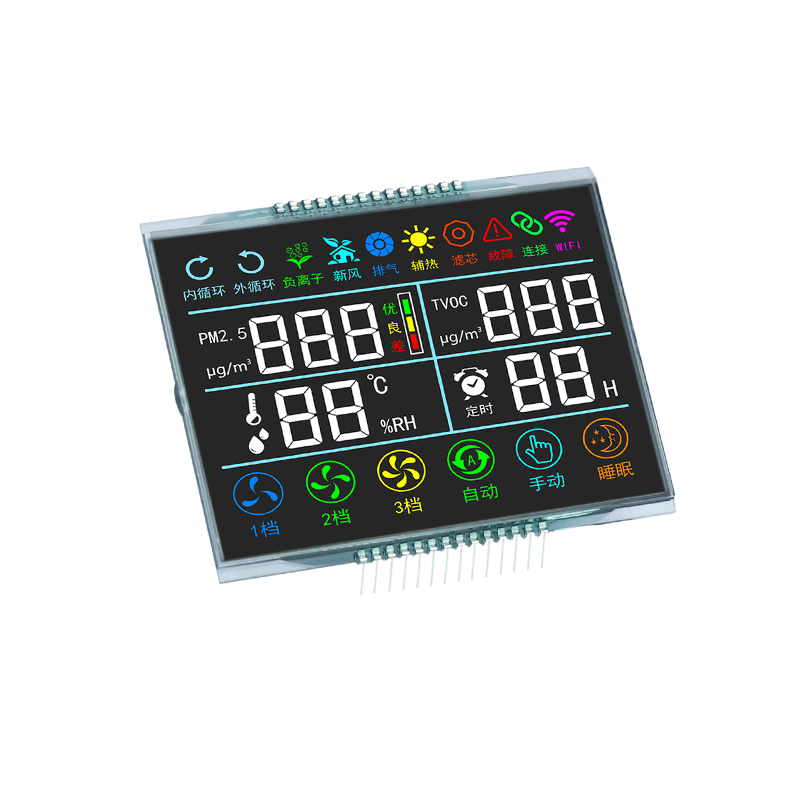 Wide-view LCD Segment Display: Segment LCD / Hi...